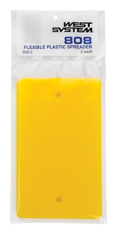 West System 3.5 in. W X 6 in. L Yellow Plastic Smoother/Spreader