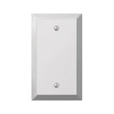 Amerelle Century Polished Chrome 1 gang Stamped Steel Blank Wall Plate 1 pk