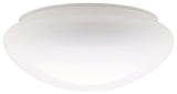 Westinghouse Mushroom White Glass Lamp Shade 1 pk