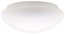 Westinghouse Mushroom White Glass Lamp Shade 1 pk