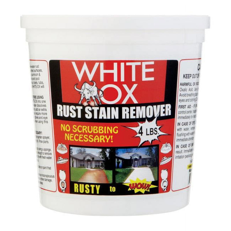 White Ox 4 lb Rust Stain Remover