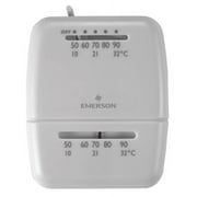 White Rodgers Heating and Cooling Lever Non-Programmable Thermostat