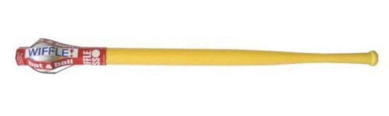 Wiffle Ball/Bat Set Plastic Yellow 2 pc