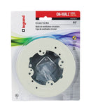 Legrand Round Metal Fan Box Ivory