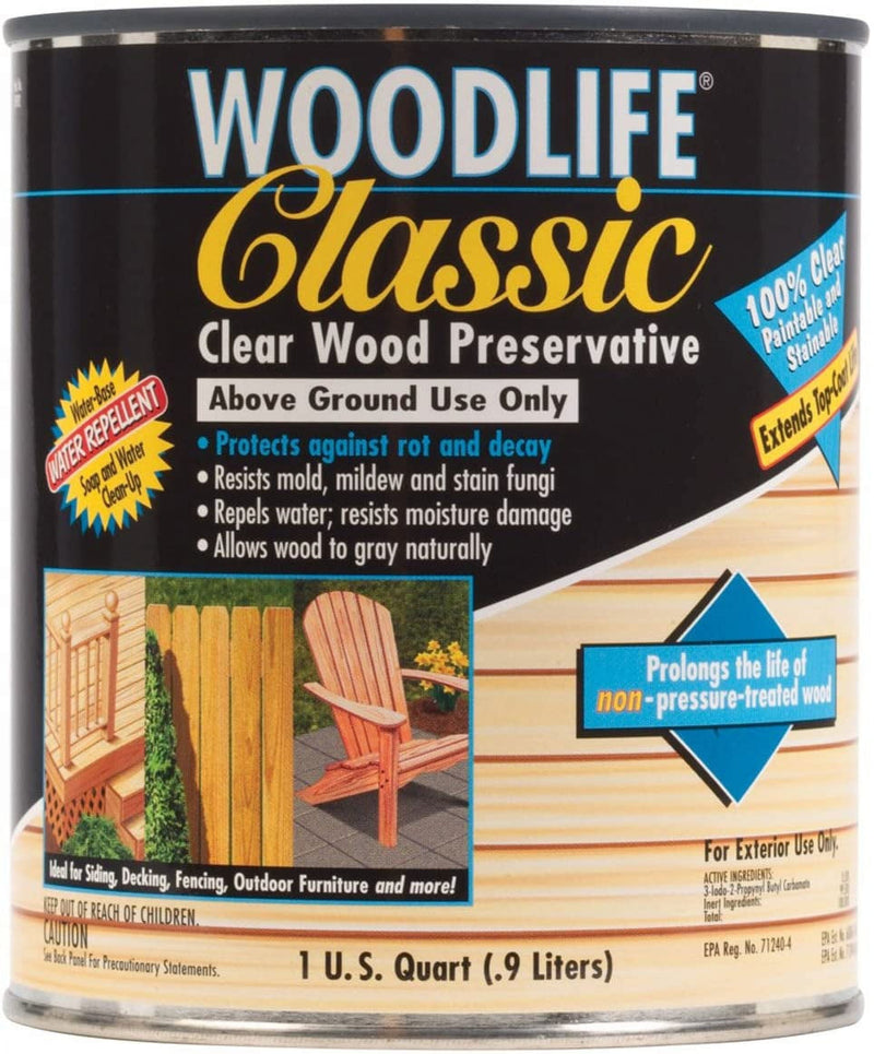 Wolman Woodlife Clear Water-Based Wood Preservative 1 qt