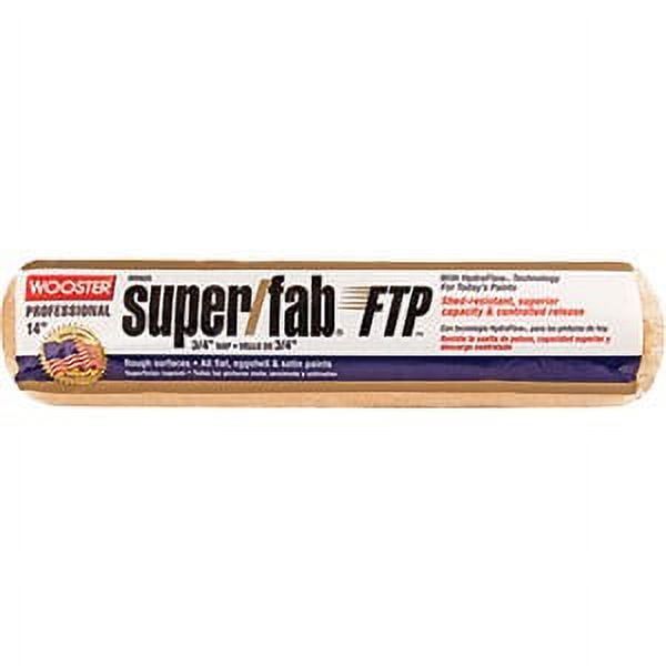Wooster Super/Fab FTP Synthetic Blend 14 in. W X 3/4 in. Paint Roller Cover 1 pk
