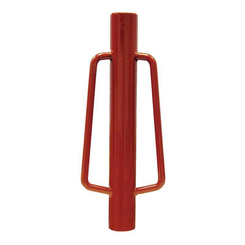 YardGard Post Driver Digger T Post With Handle Red 2 Pack