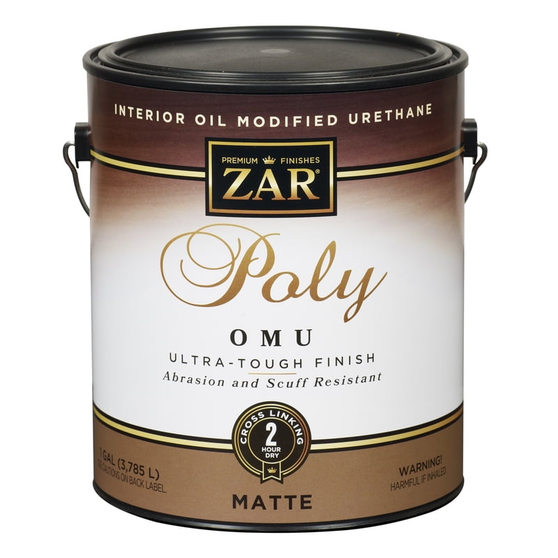 ZAR Ultra Max Matte Clear Water-Based Polyurethane 1 gal