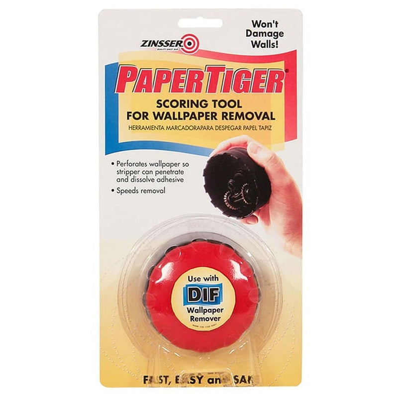 Zinsser PaperTiger 1 in. W Steel Fixed Single Head Wallcovering Scoring Tool