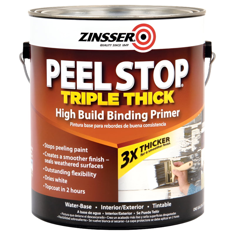 Zinsser Peel Stop White Smooth Water-Based Acrylic High Build Binding Primer 1 gal