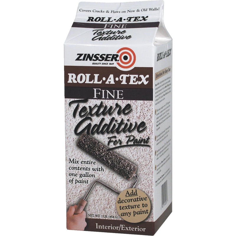 Zinsser Roll-A-Tex Indoor and Outdoor Clear Texture Additive 1 lb