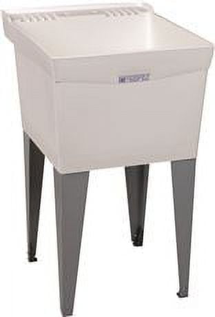 Mustee Utilatub 20 in. W X 24 in. D Single Thermoplastic Laundry Tub