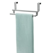 iDesign Chrome Silver Towel Bar 9-1/4 in. L Stainless Steel