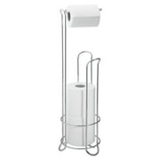 iDesign Chrome Silver Toilet Paper Holder